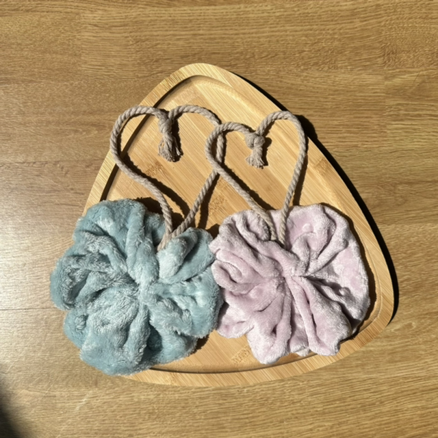 Fleur de douche minky