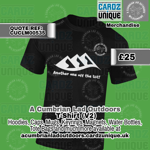 A Cumbrian Lad Outdoors (Logo T-Shirt V2)