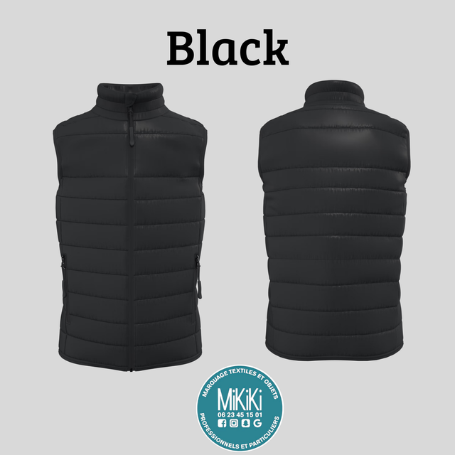 IB6174 - Bodywarmer matelassé enfant sans manche