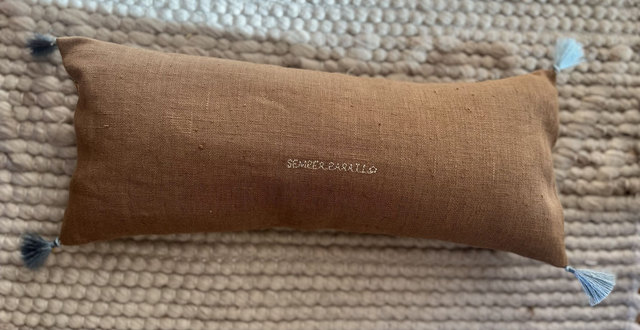 Coussin relaxant "Divine Morphée" aux fleurs de lavande (grand modèle 35cm/15cm)