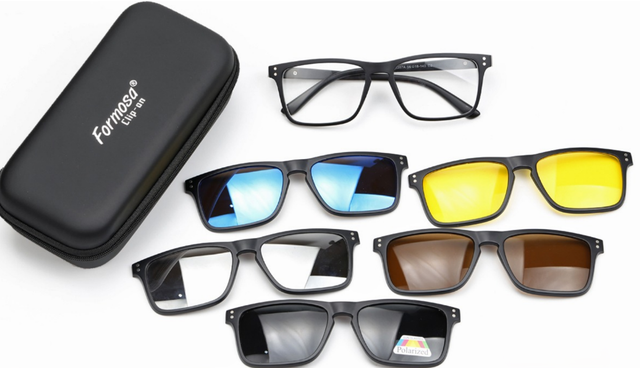 Armazón con 5 Clip-on Formosa 5FM09