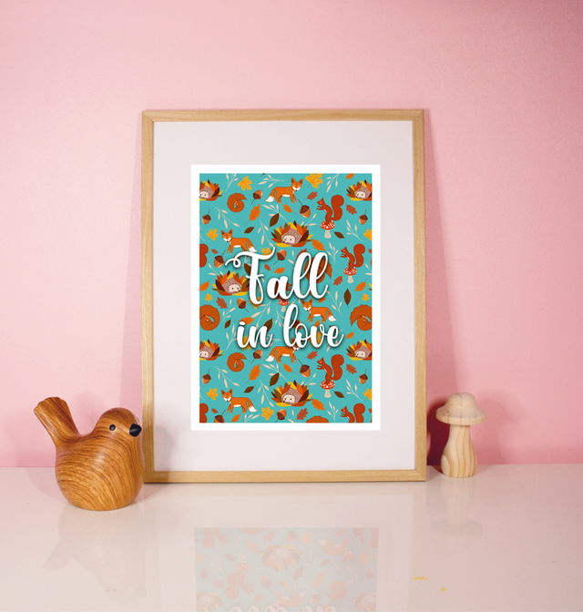 Print "Fall in love"