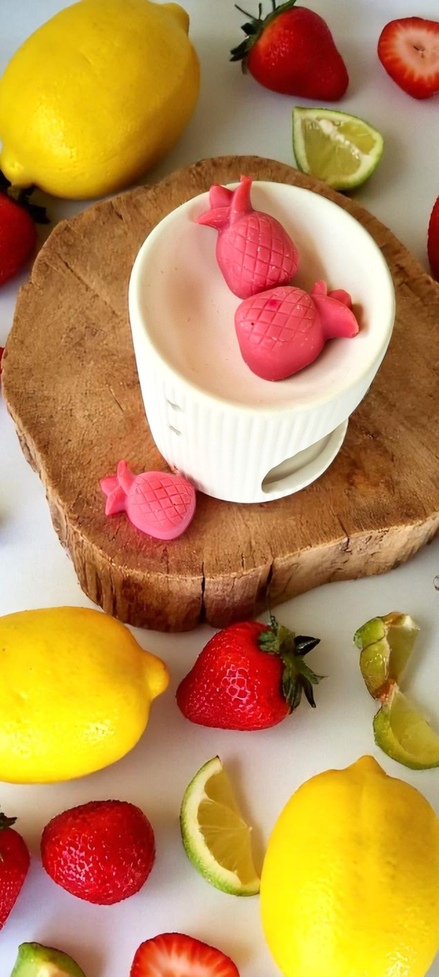 🍓🍋 Fondants parfum – Framboise Litchi
