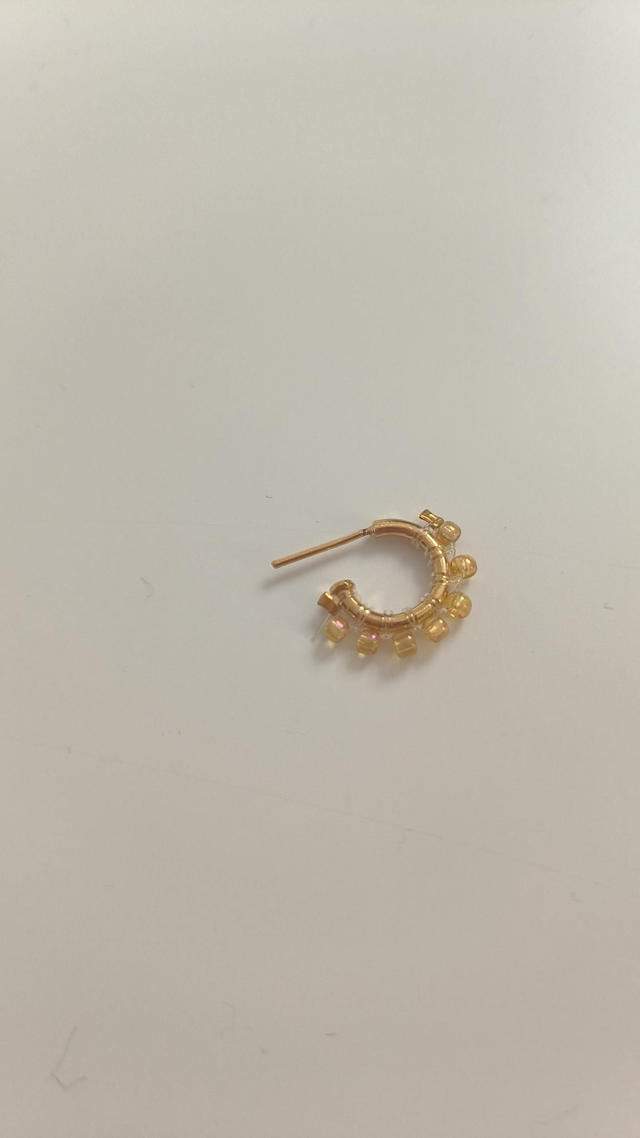 Monoboucle perlée - Charlotte Lavergne