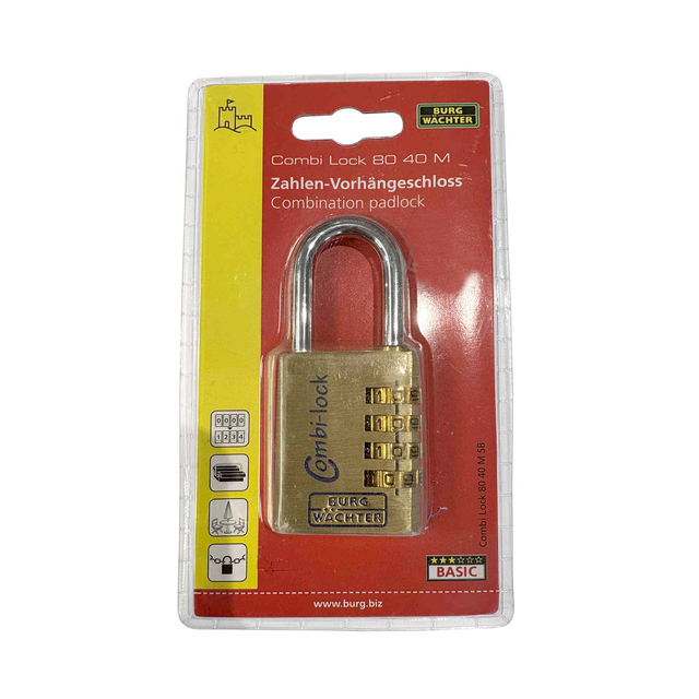 Combination Lock / 2610 / PADLOCK / BURG WATCHER
