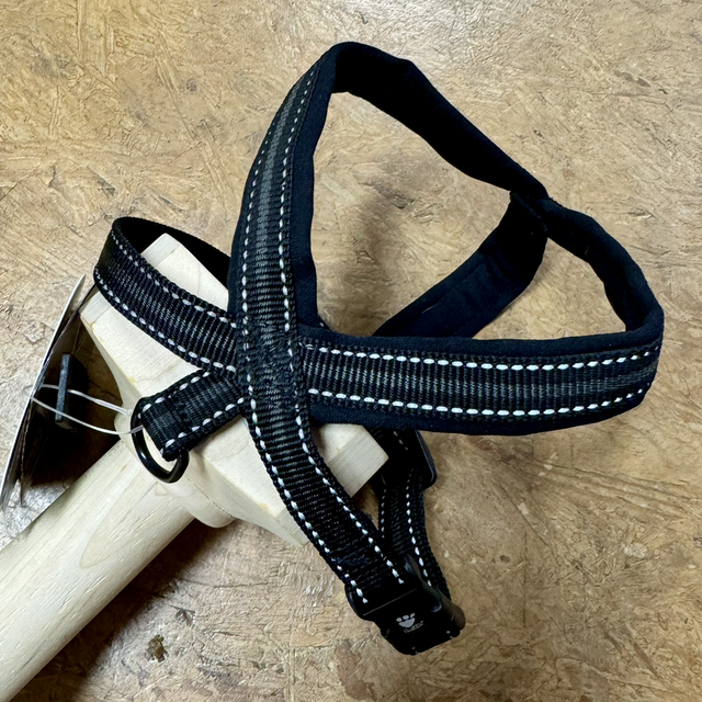 Hurtta Y-Geschirr – Schwarz, Größe 2 - 45 cm