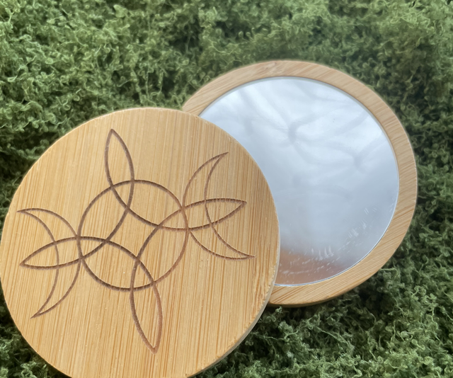 Miroir noeud de sorcière 