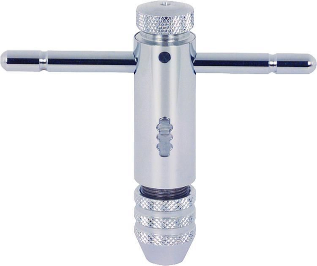 Zira Werkzeughalter mit Knarre 4 kt. Aufnahme von 2,1 -4,9mm kurze Ausführung L=85mm