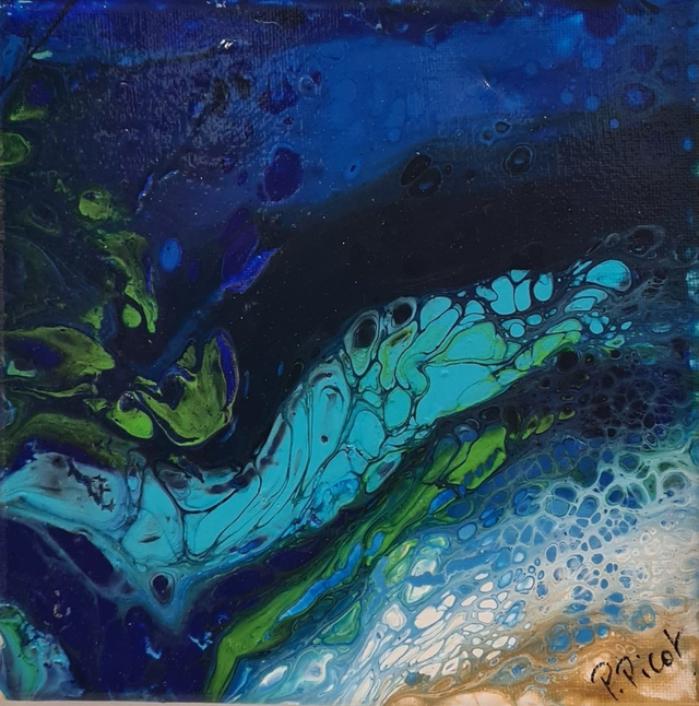 Eau O21 - 20x20cm