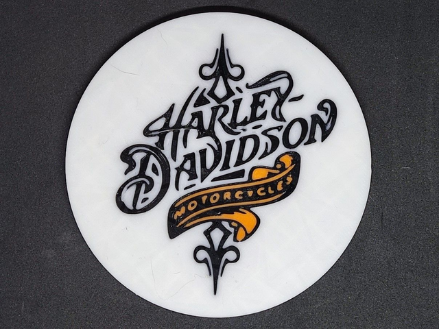 Dessous de verre Harley Davidson