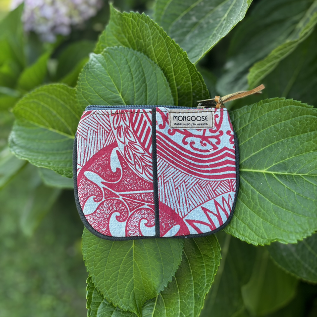 Patchy Purse Koru Coral/Mint