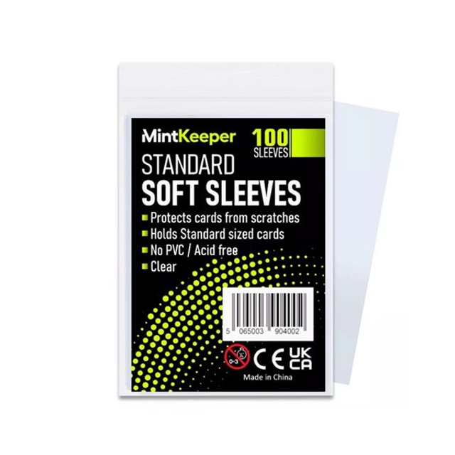 MintKeeper Soft Sleeves Standard (100 Sleeves)
