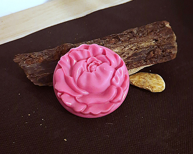 Fondant floral parfum "Pomme d'amour"