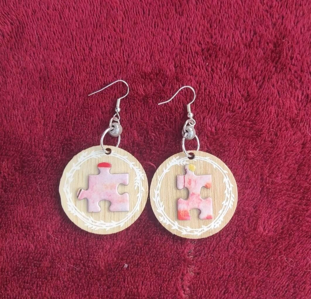 Boucles d'oreilles "Puzzle"