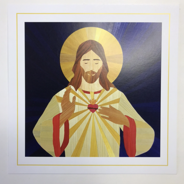 Grande Carte postale Sacré-Coeur