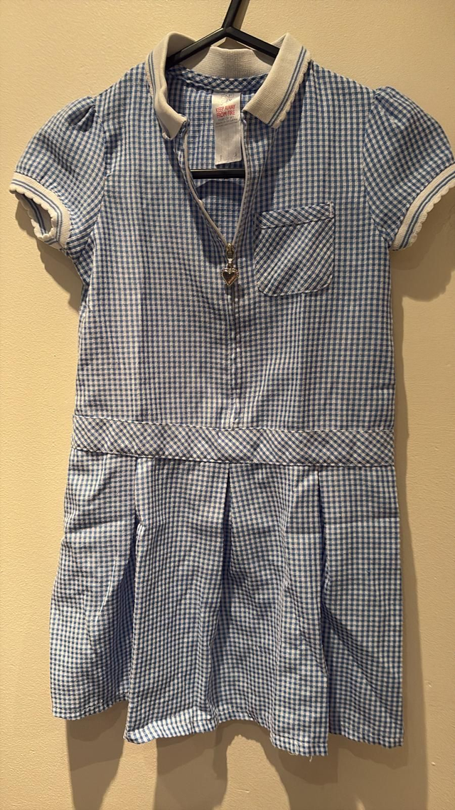 Summer Dresses Blue Age 5-6 (D23)