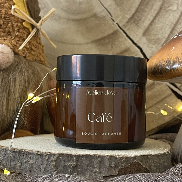 Bougie parfumée café 