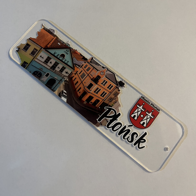 Zakładka do książki pleksi