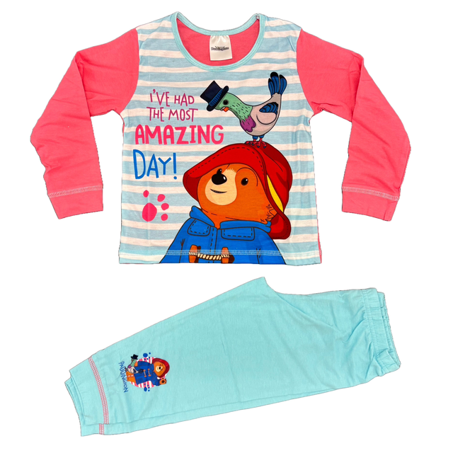Girls Paddington Bear Pyjamas 2-5 Years