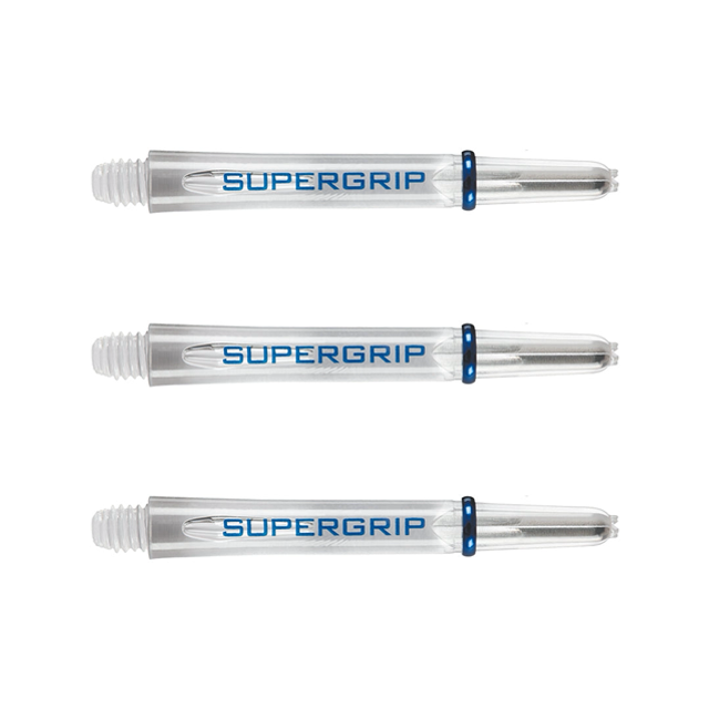 HARROWS SUPERGRIP DART SHAFTS INTERMEDIATE CLEAR 