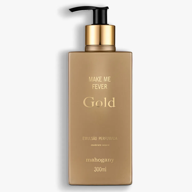 MAKE ME FEVER GOLD HIDRATANTE DESODORANTE CORPORAL 300 ML