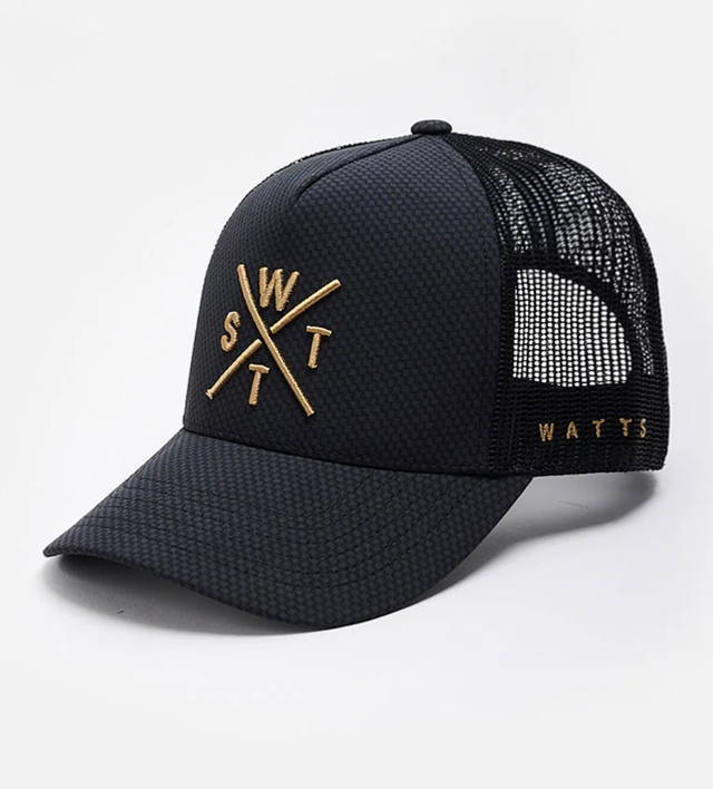CASQUETTE WATTS TRIBE - NOIR CARBONE ET MARRON