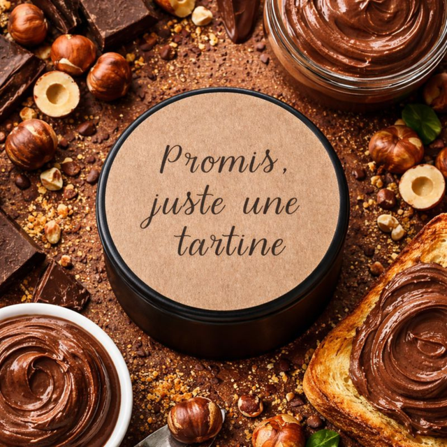 Bougie insolente - Éclat de noisettes