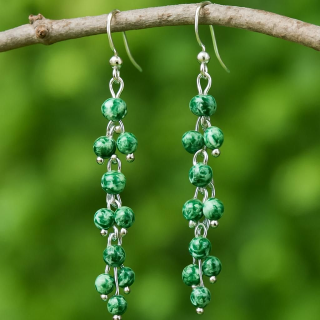 Boucles d'oreilles Agate Arbre – Ancrage &amp; Équilibre