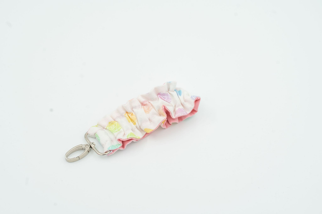 Wristlet keychain D20 pastel