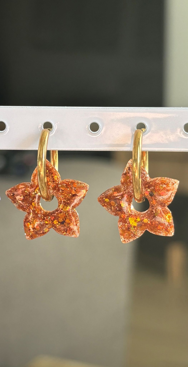 Pampilles ALBA - Bronze à paillettes