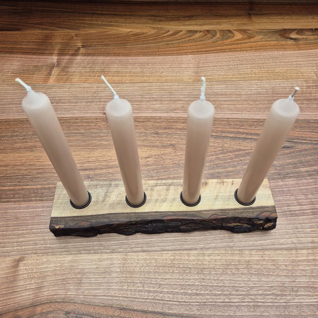 4er Stabkerzenhalter