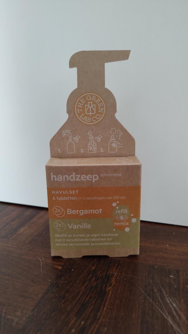 The Green Lab Co - Handzeep navulset bergamot &amp; vanille