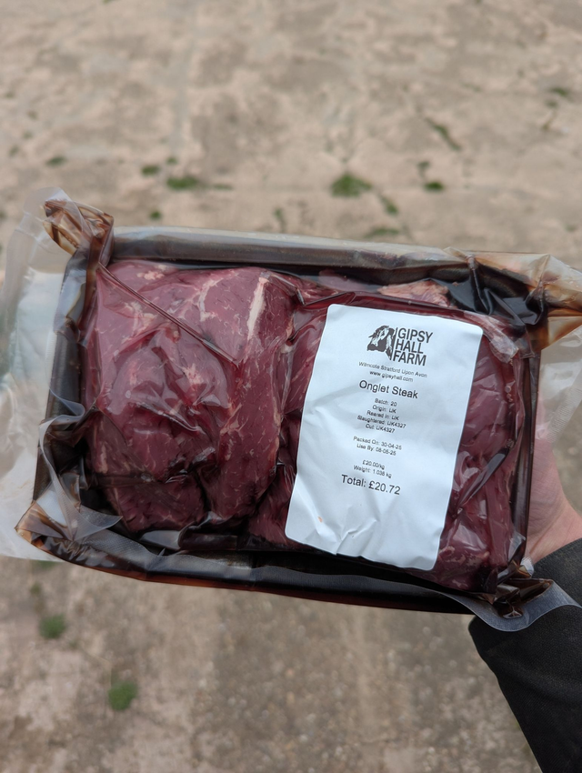Onglet Steaks (Pack of 2) 1kg