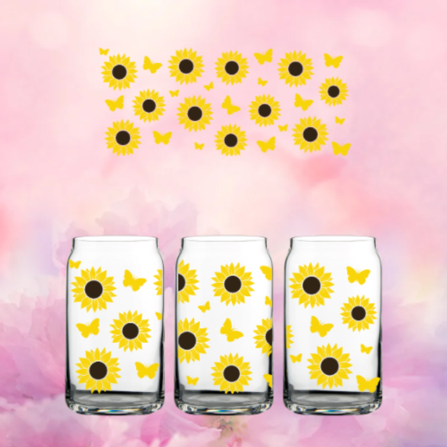 Verre tournesol