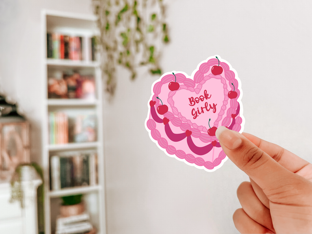 Sticker - Book girly