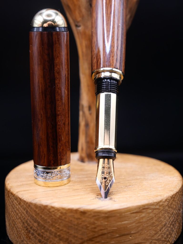 Stylo plume gentleman Palissandre santos