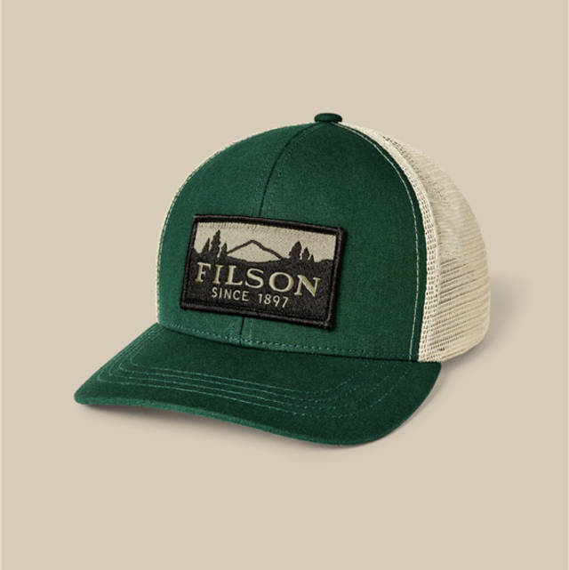 Filson Scenic Logger Mesh Brown Pine Brown