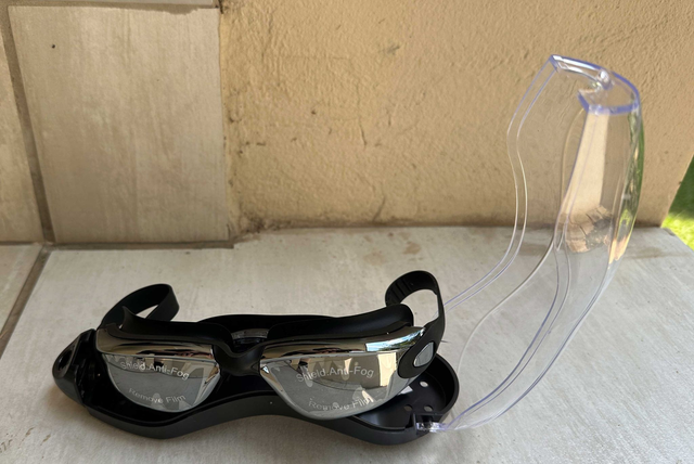 Diving Goggles - Swimming goggles/diving goggles Adult anti-fog and UV protection