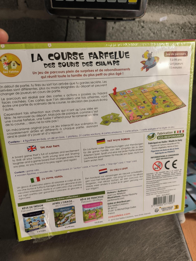 LA COURSE FARFELUE DES SOURIS DES CHAMPS