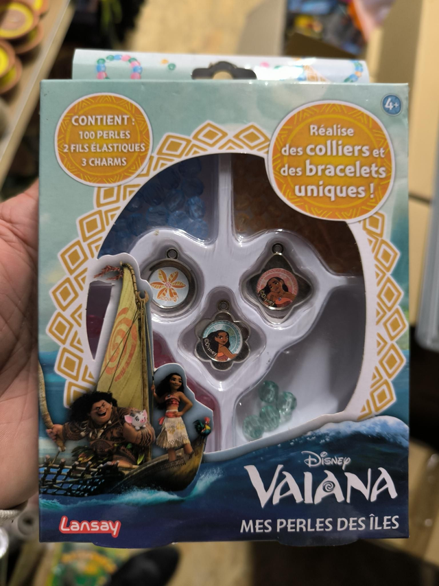 KIT CRÉATIF VAIANA MES PERLES DES ILES