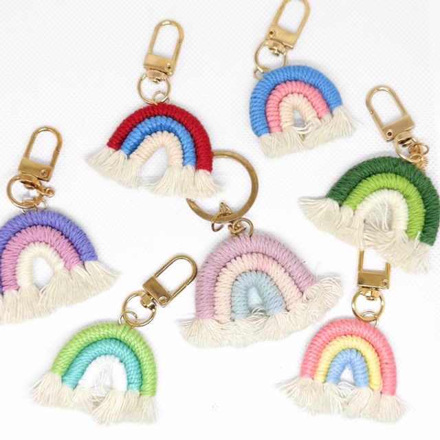Rainbow Keyrings