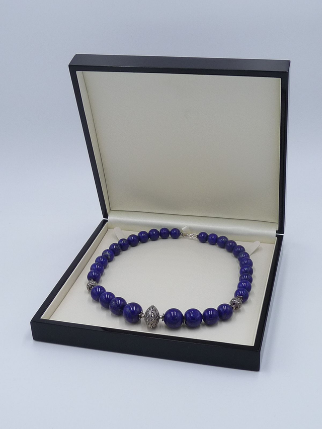 Collier lapis lazuli