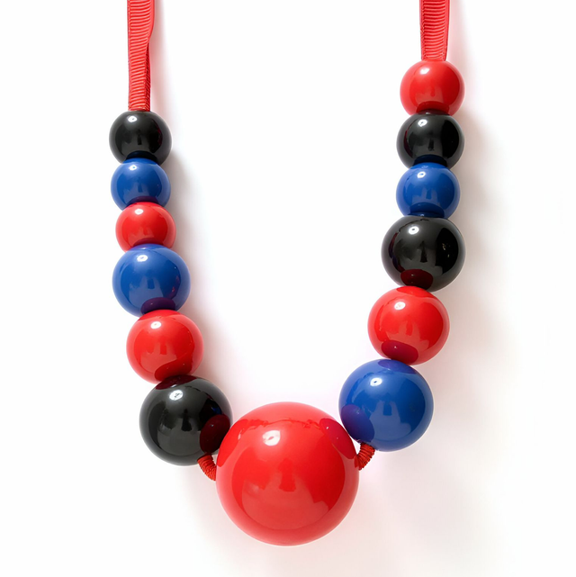 Collar Esferas Multicolor 