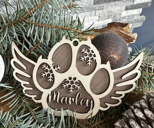 Boule de Noël pour chien « Marley »