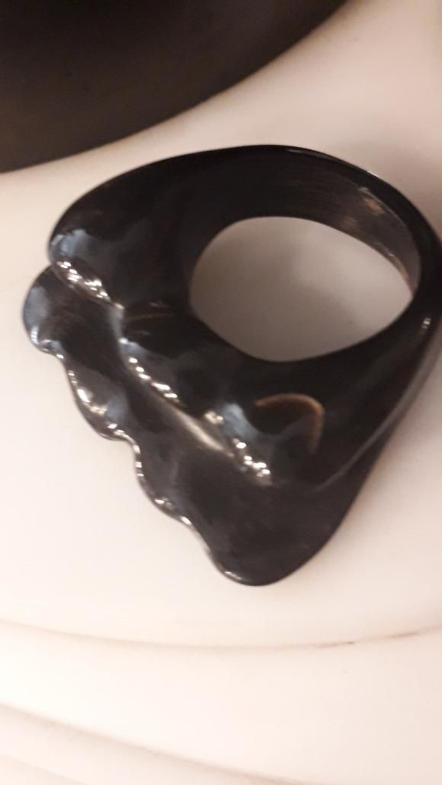 Bague corne de buffle 
