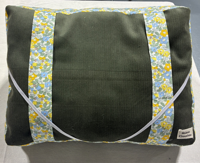 Coussin de lecture myosotis 