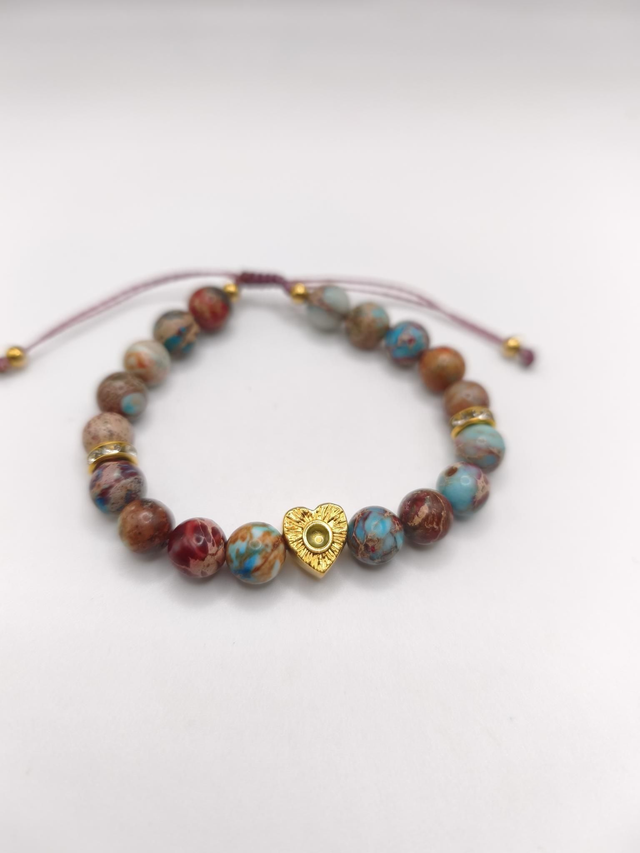 Bracelet jaspe impérial 