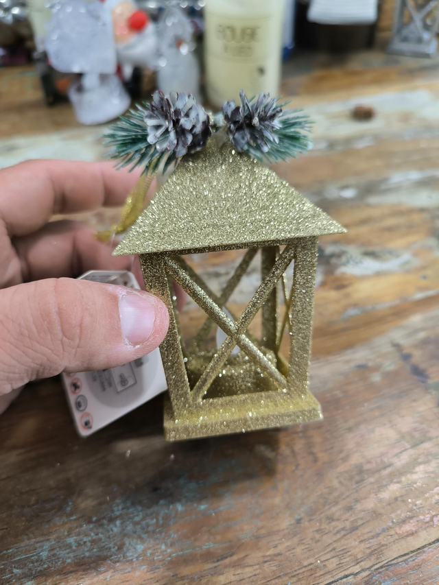 DÉCORATION LANTERNE LUMINEUSE 