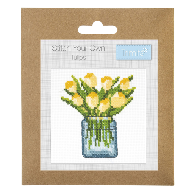 Trimits Tulips Mini Counted Cross Stitch Kit