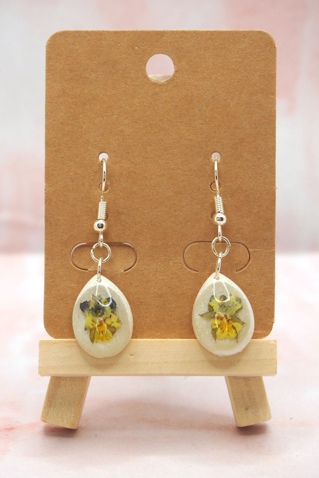 Boucle Incrustation Fleurs